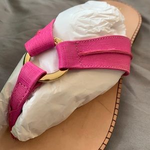 Pink McKim Sandals - New in Box